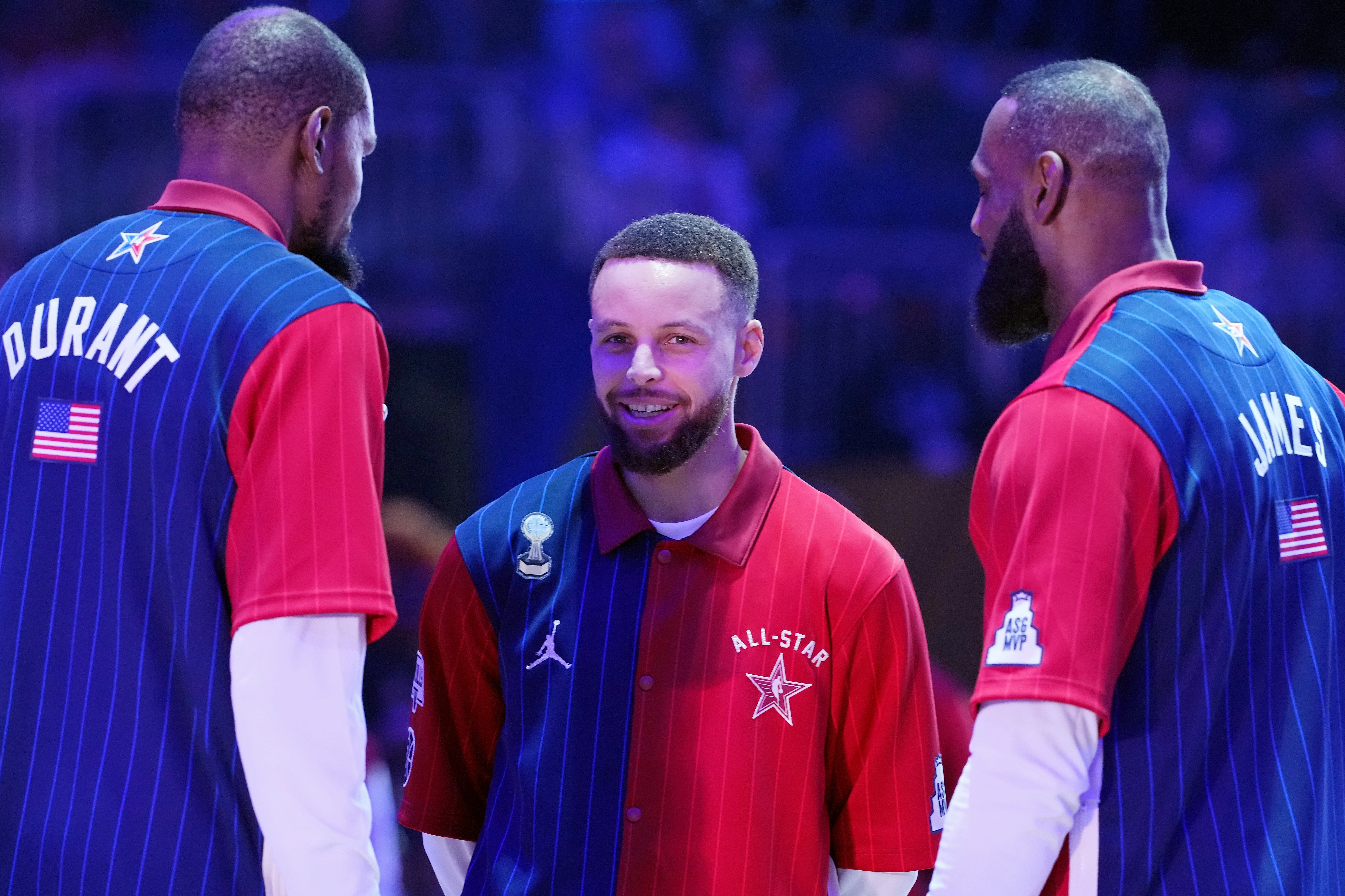  美国队！NBA全明星正赛选人：詹杜库眉+哈登+绿军双探花同队